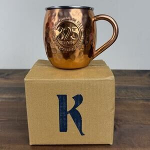 Ketel One 325 Years Nolet Distillery Special Hammered Copper Moscow Mule Mug NEW
